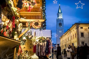 Il Mercatino di Natale a Cortina. ph Bandion.it