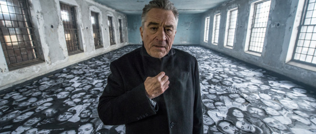 Ellis. Robert De Niro among thousands of portraits on set