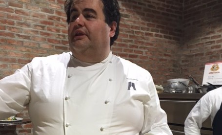 Caputo Cup 2016 - Gennaro Esposito durante il cooking show a New York