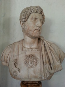 Ritratto dell’imperatore Adriano, scultura romana, II secolo d.C.